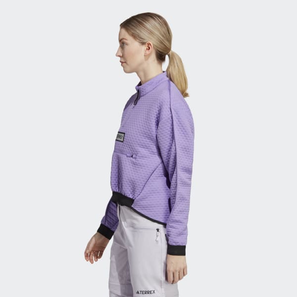 Lila Terrex Utilitas Half-Zip Fleece Jacket