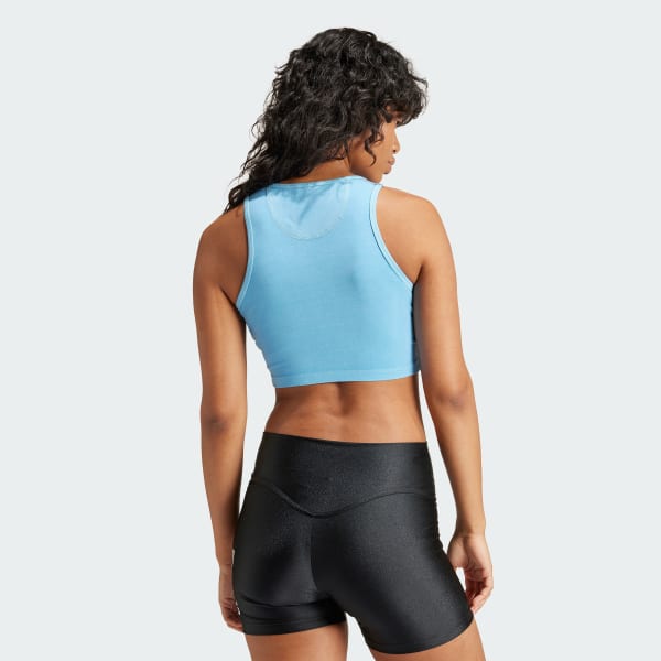 Blau Essentials+ Crop Tanktop