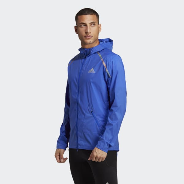 adidas Marathon Jacket Blue adidas Thailand