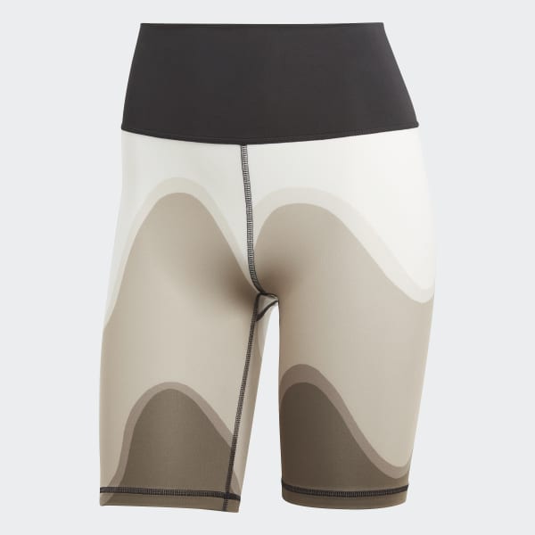 Braun adidas x Marimekko Optime Training Bike kurze Tight