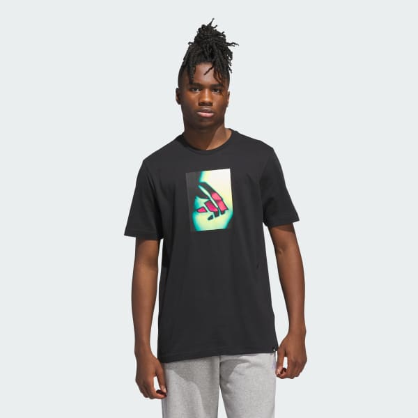 Negro Playera Graphic Feel Of Light Box