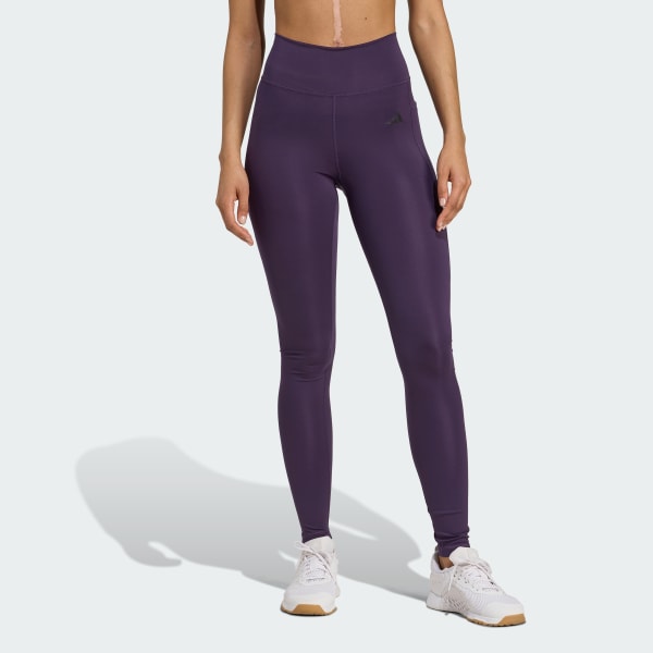 Violet Legging long poche Optimé Essentials