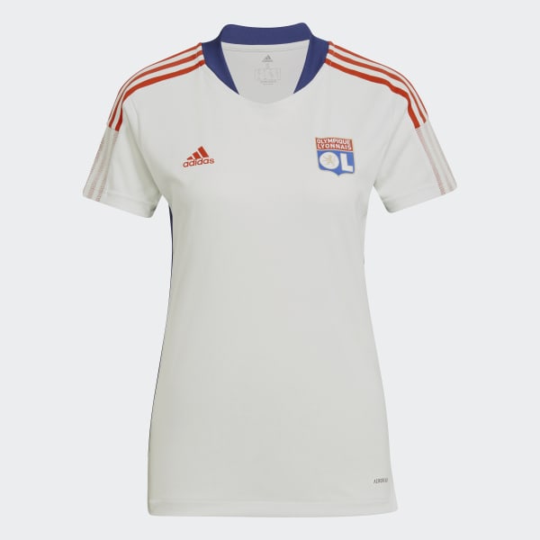 Weiss Olympique Lyon Tiro Trainingstrikot ELW72