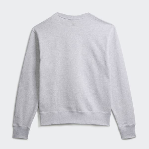 Grey Pharrell Williams Basics Crew Sweatshirt (Gender Neutral) L9595