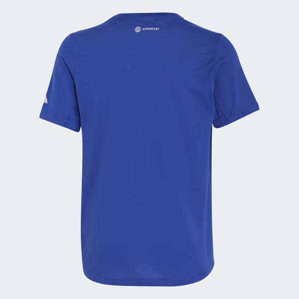 blauw AEROREADY Graphic T-shirt