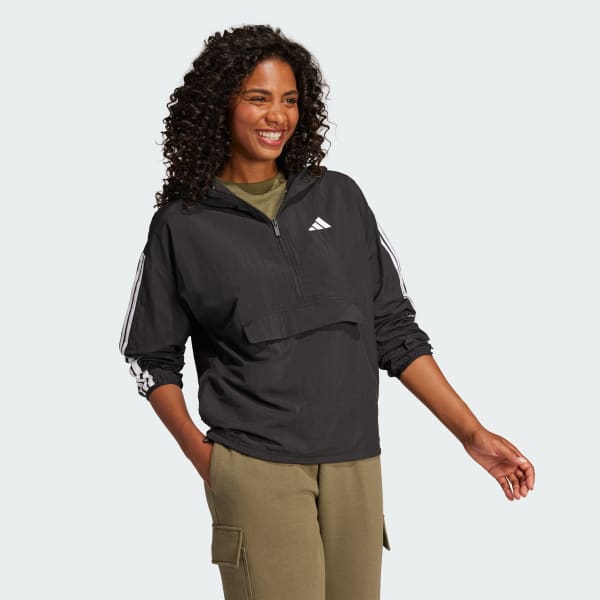 adidas Essentials 3-Stripes Lifestyle Woven Windbreaker