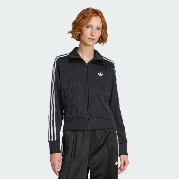 zwart Firebird Adicolor Knit Sportjack
