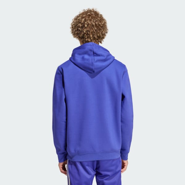Violet Sweat-shirt à capuche à 3 bandes Adicolor Classics
