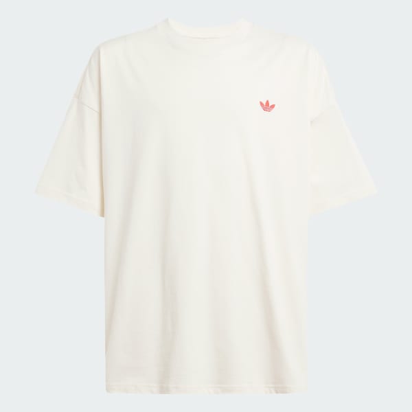 Blanco Playera Loose