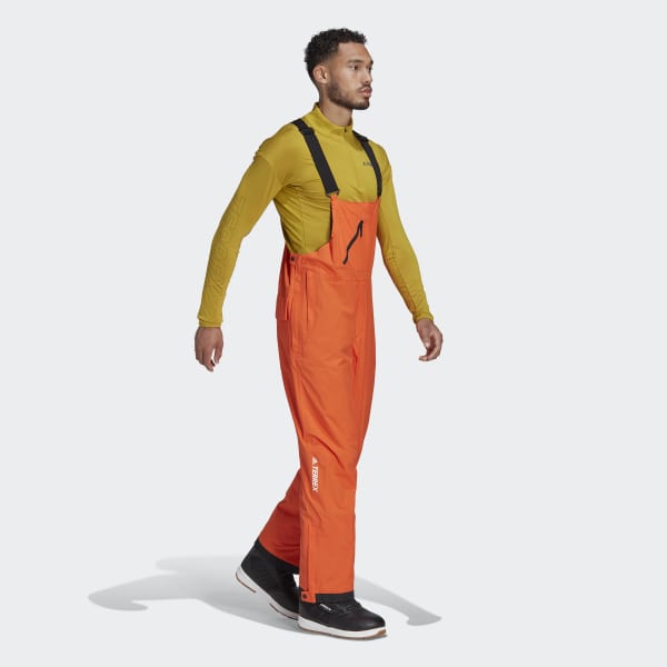 Orange Resort Two-Layer Insulated Bib bukser