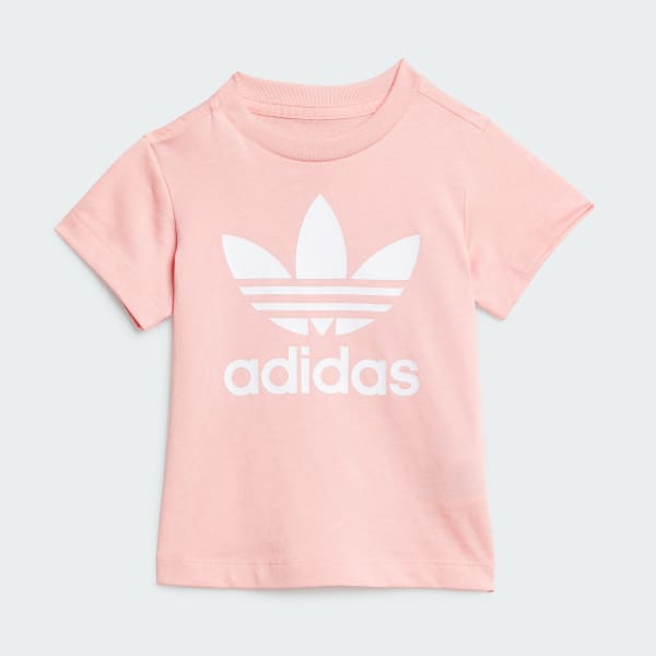 Pink Shorts Tee Set Kids