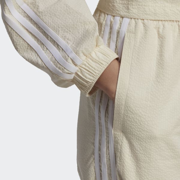 Beige Pantalon de survêtement en popeline Adicolor Classics VT421
