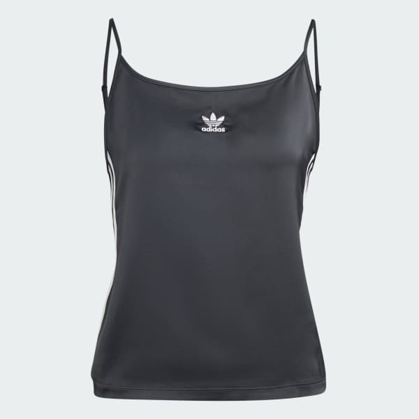Negro Playera Sin Mangas Adicolor 3 Franjas