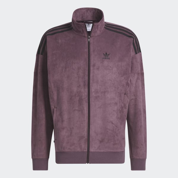 Rosso Track jacket adicolor Classics Plush