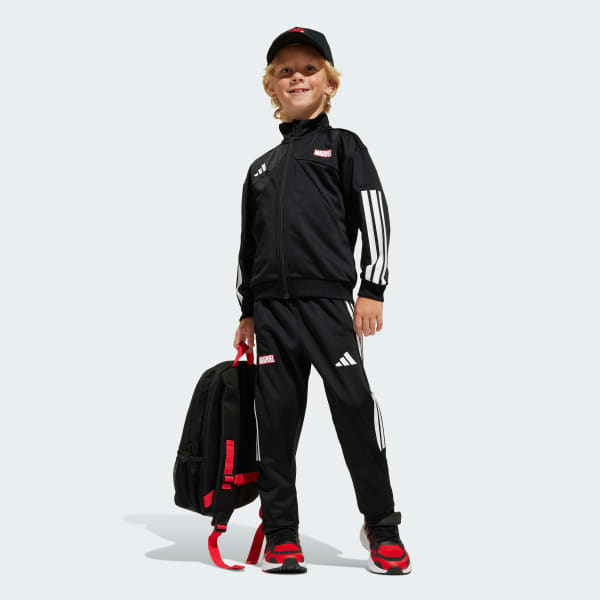 Schwarz ADIDAS MARVEL SPIDER-MAN TIRO TRAININGSANZUG