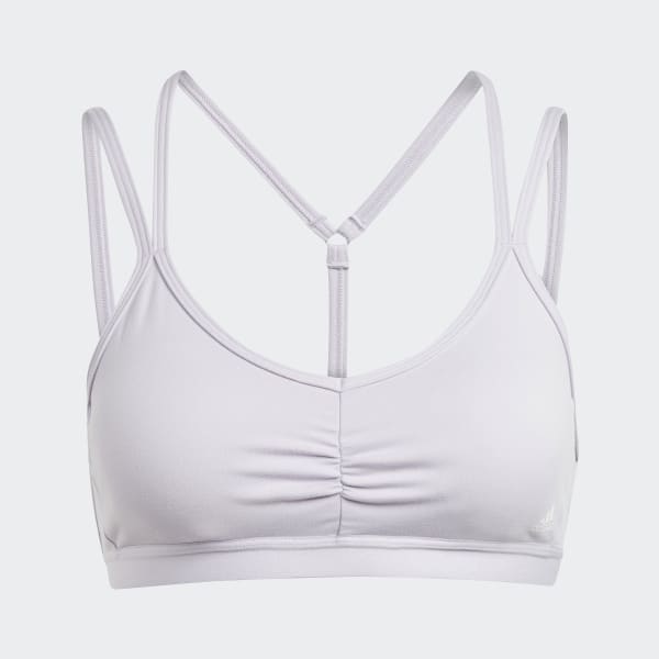 Paars Yoga Essentials Light-Support Beha