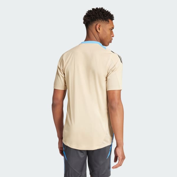 Beige Camiseta de Entrenamiento Tiro 24 Competition Argentina
