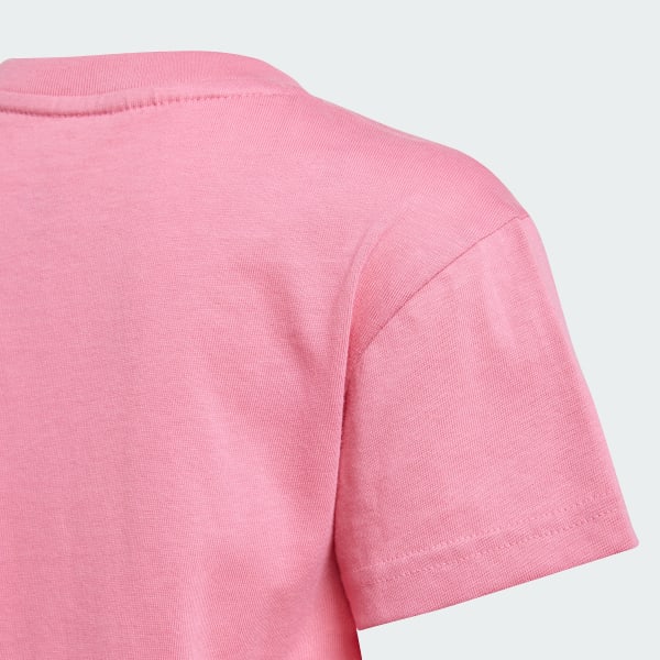 Pink Adicolor Trefoil Tee Kids