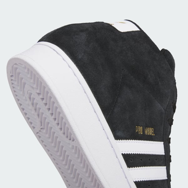 商品画像：adidas Pro Model Mid Trainers - Black | Free Shipping with 1