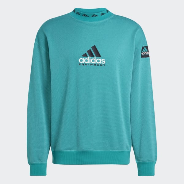 アディダス エキップメント クルーネック スウェット - グリーン