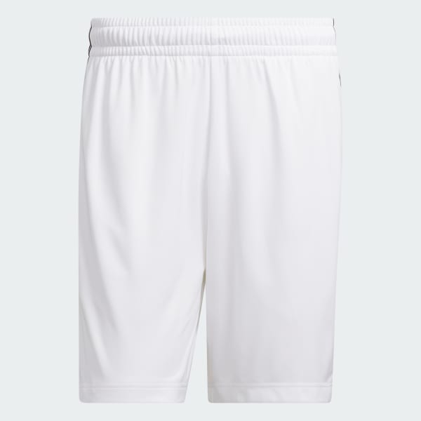 Branco Calções de Basquetebol 3-Stripes Legends