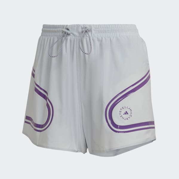 Grijs adidas by Stella McCartney TruePace Running Short Z4301