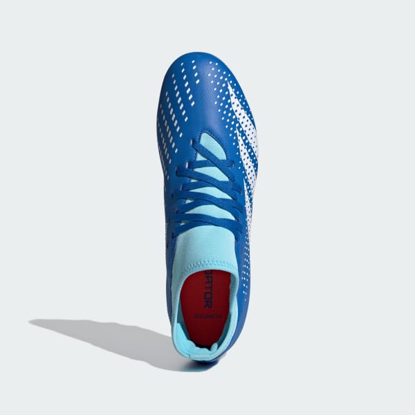 Blanco Chimpunes de Fútbol Predator Accuracy.4 Multiterreno Ajuste Tipo Media