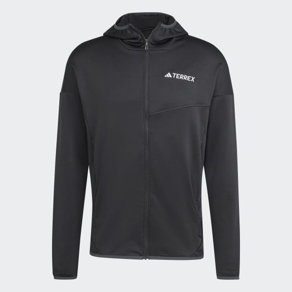 adidas Terrex Xperior CLIMAWARM Light Fleece Hooded Jacket