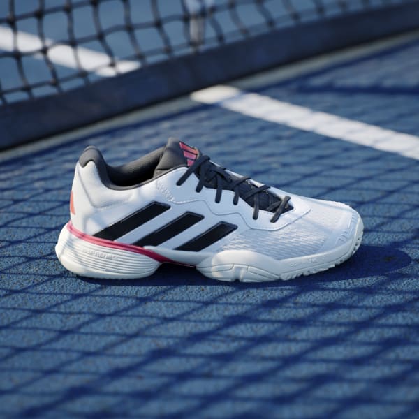 adidas Barricade Tennis Shoes Kids White adidas Thailand