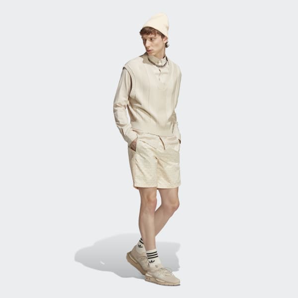 Beige Originals Monogram Badeshorts
