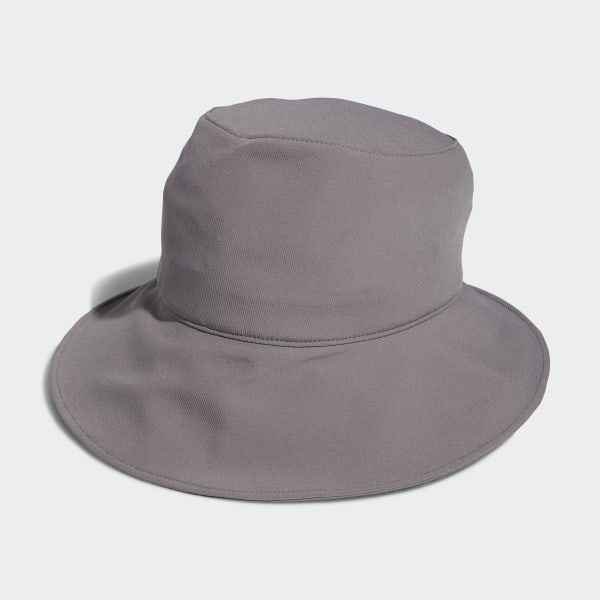 Grey Ponytail Sun Bucket Hat EKV88