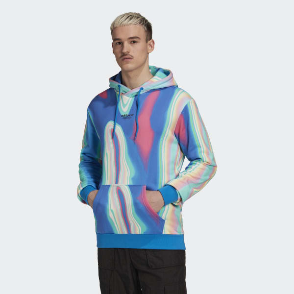 Hyperreal Allover Print Hoodie