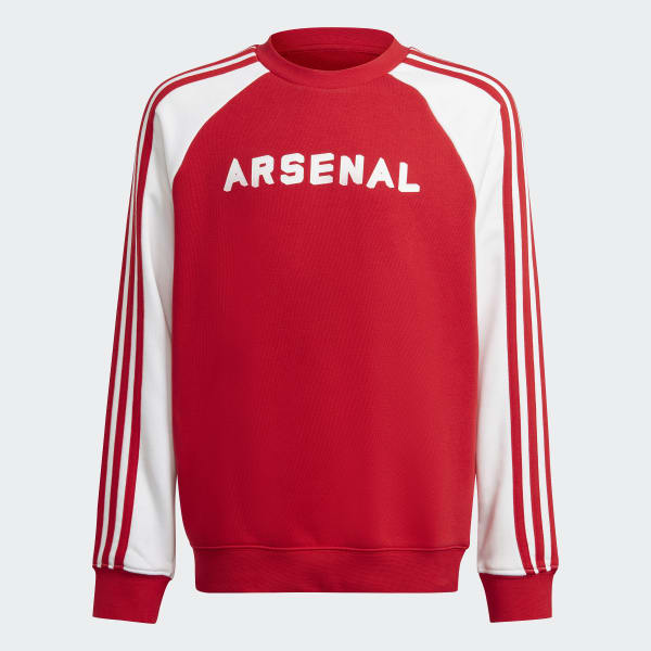 Czerwony Arsenal Crew Sweatshirt