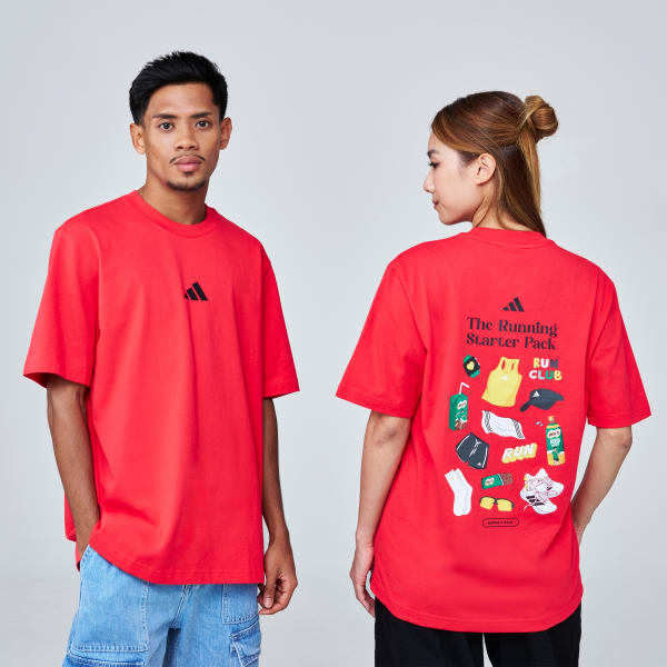 Red adidas x MILO: The Running Starter Pack