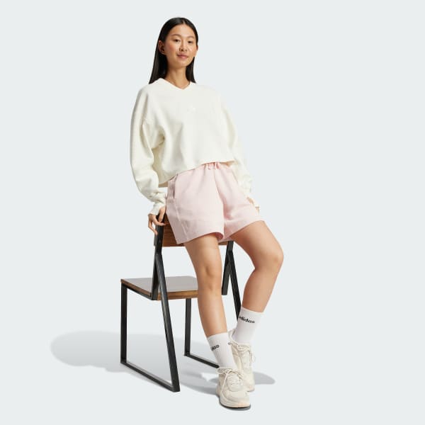 Pink ALL SZN Rib Shorts