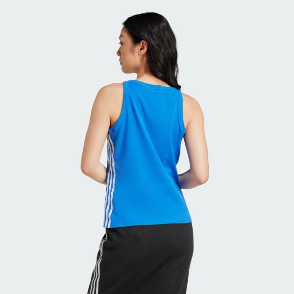 Blue 3-Stripes Tank Top