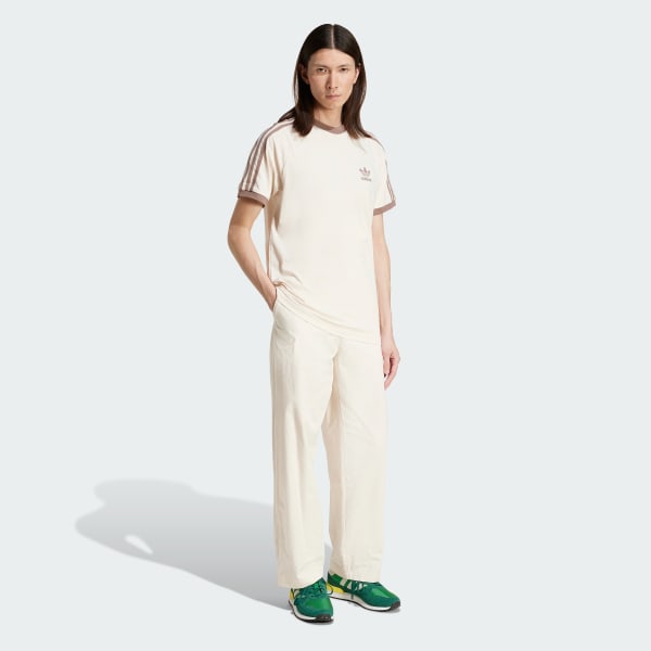 biela Tričko Adicolor Classics 3-Stripes Tee