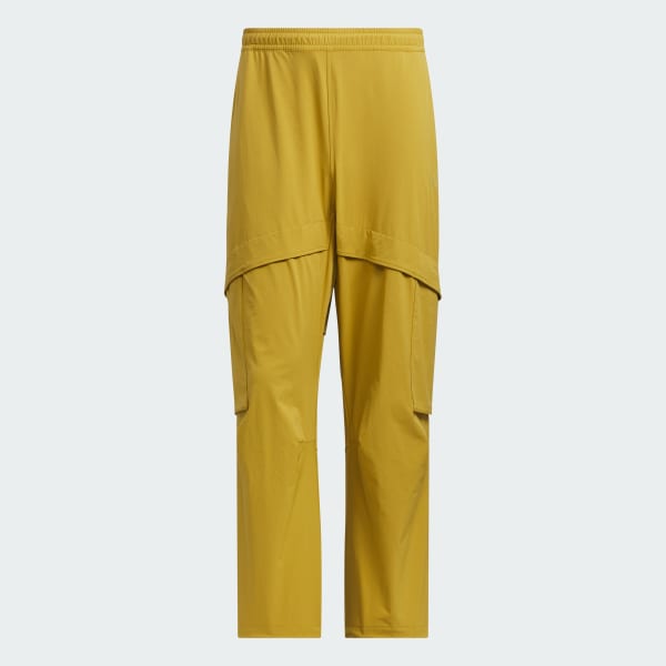 ブラウン シティエスケープ ルーズフィット ストレッチウーブン カーゴパンツ