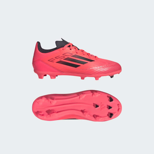 Pink football cleats youth top