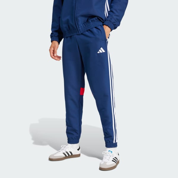 adidas Tiro 25 Essentials Woven Tracksuit Bottoms Blue adidas Ireland