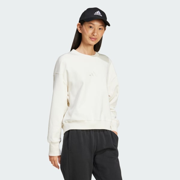 Λευκό ALL SZN Fleece Loose Sweatshirt