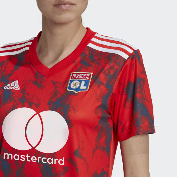 Red Olympique Lyonnais 22/23 Away Jersey