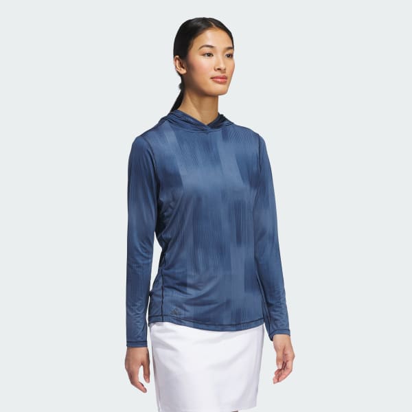 Blue Ultimate365 Printed Hoodie
