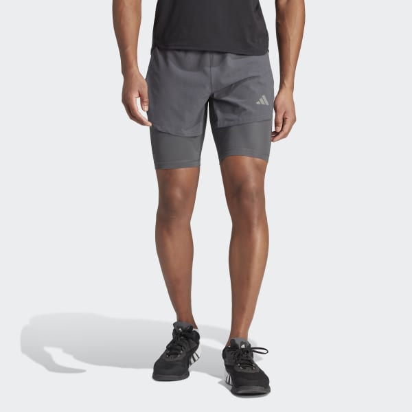 adidas Performance HIIT HEAT RDY TWO-IN-ONE - Sports shorts