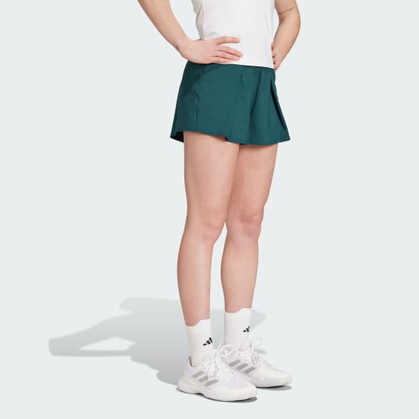 adidas Tennis Climacool Match Shorts - Green | Free Shipping