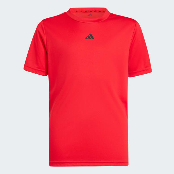 Red Train Essentials Logo Regular Fit Tee Kids