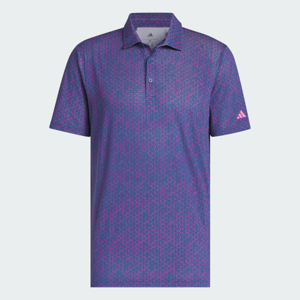 Azul PLAYERA POLO ESTAMPADA ULTIMATE365 MALLA TANGO CLIMACOOL