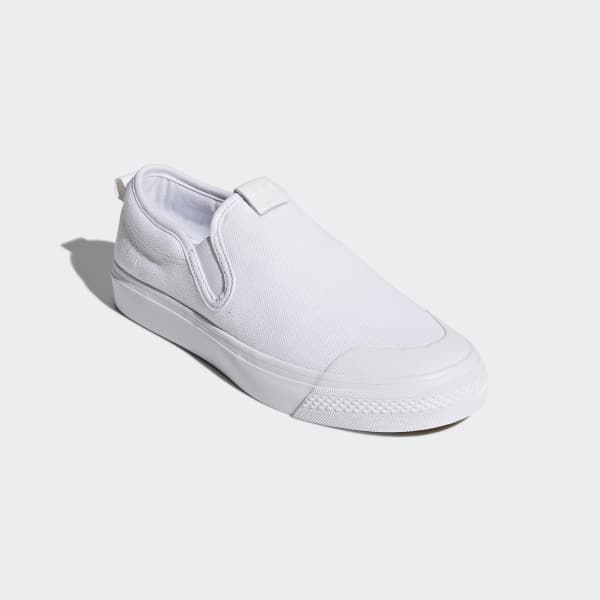 adidas Nizza Slip-on Shoes - White | adidas Malaysia