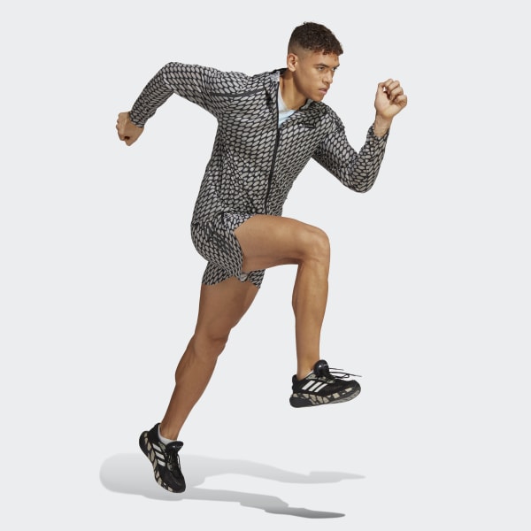 Brown adidas x Marimekko Marathon Jacket