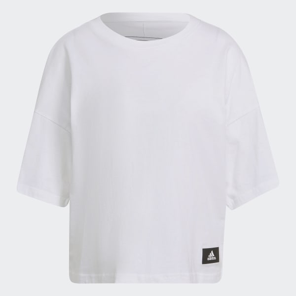 Branco T-shirt 3-Stripes Future Icons adidas Sportswear